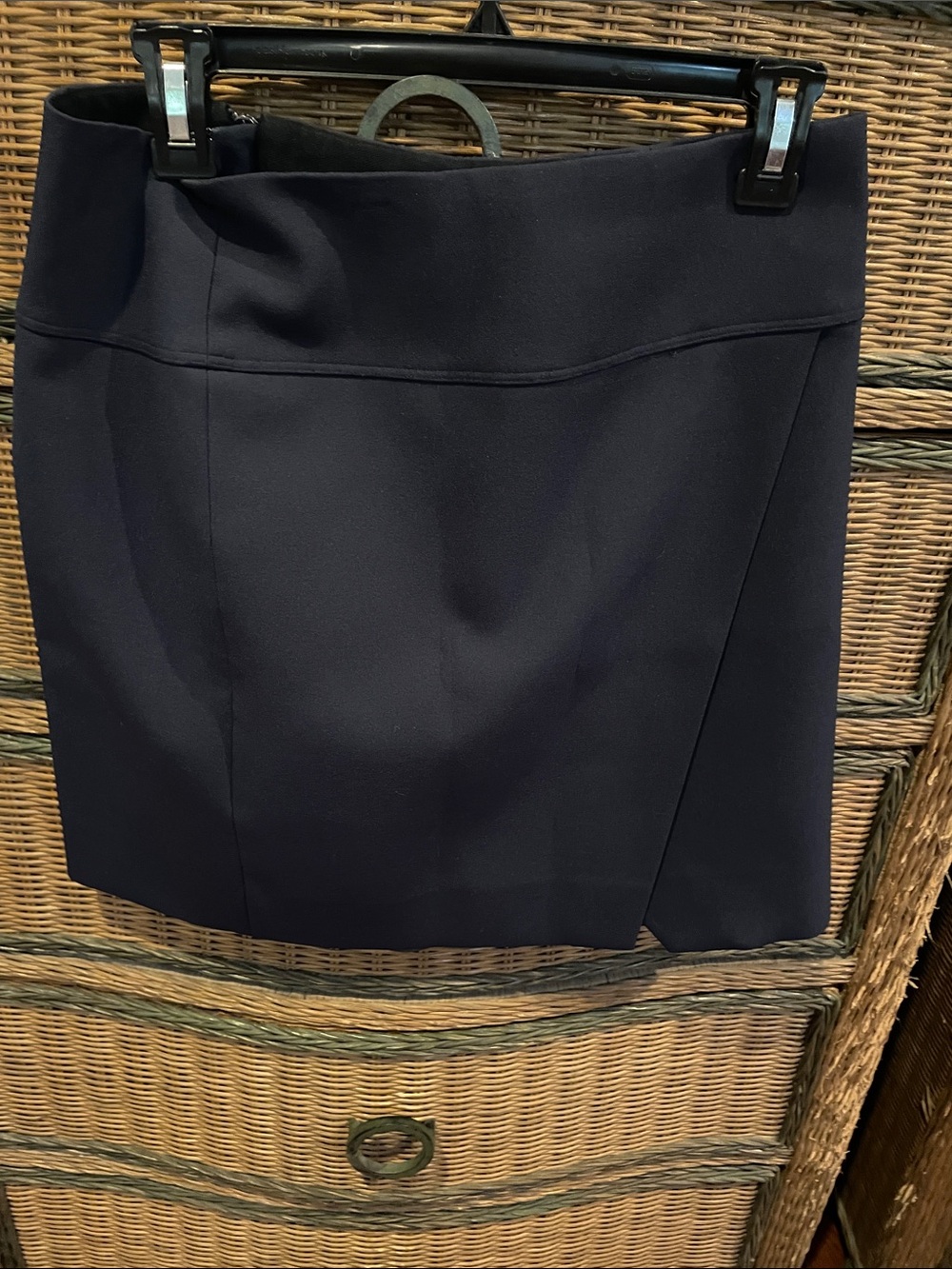 J Crew Classic Navy Pencil Skirt - Women's